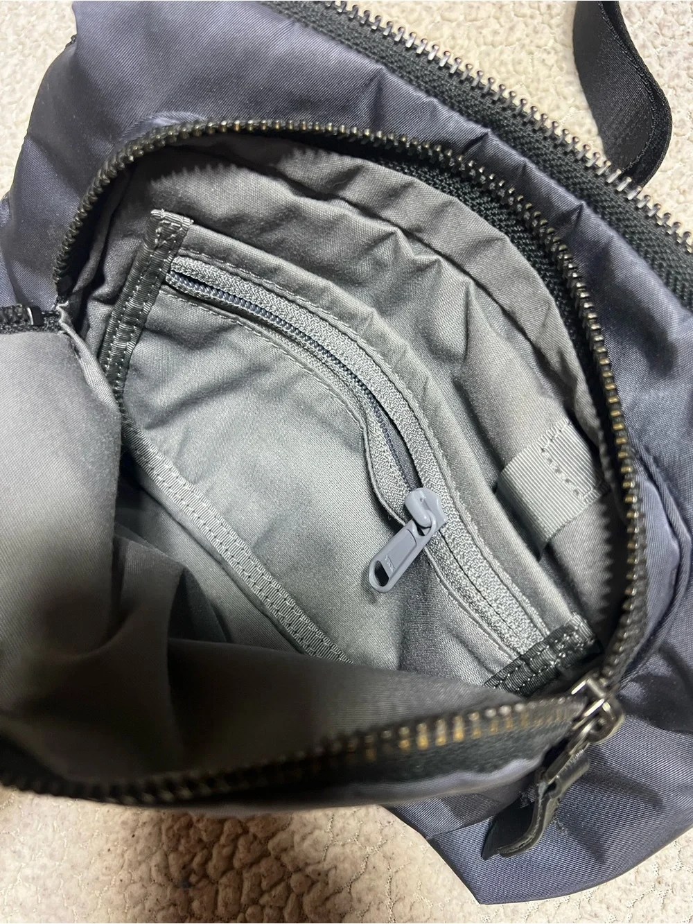 Timbuk2 Graphite Gray Crossbody Bag Small Made to Order Custom Travel Minimalist
